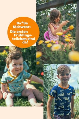 Video - Baba Kidswear: Die neuen Retro-Styles für den Frühling sind da [Fair Fashion Kids] - Baba Kleidung im Video vorgestellt: Hug + Grow