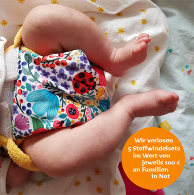 Verlosung: Wir verschenken 5 Stoffwindel-Pakete im Wert von jeweils 100 € für Eltern in Not - Verlosung: 5 Stoffwindeln Pakete | Hug &amp;amp; Grow Magazin