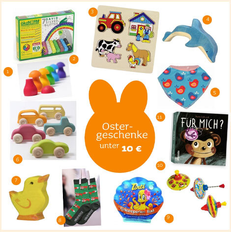 11 Spielzeuge für Osternest