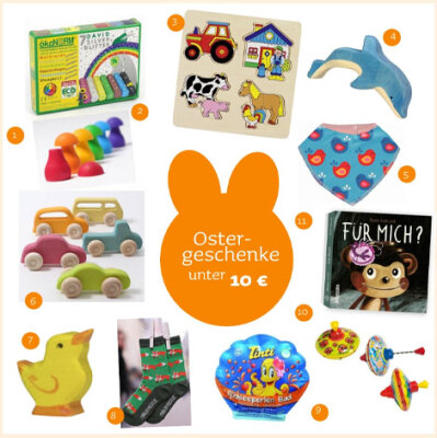 Nachhaltige Ostergeschenke unter 10 Euro - Kleine Ostergeschenke - jetzt shoppen!