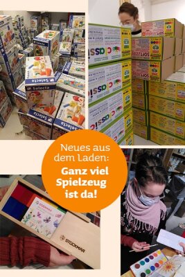 Neues aus dem Laden: Ganz viel Spielzeug von Selecta, Ökonorm &amp;amp; Stockmar ist da! [Behind the scenes] - Hug + Grow Oster Geschenke: Selecta + Ökonorm