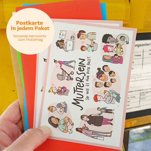 Mutter sein Postkarte von Susanne Mierau