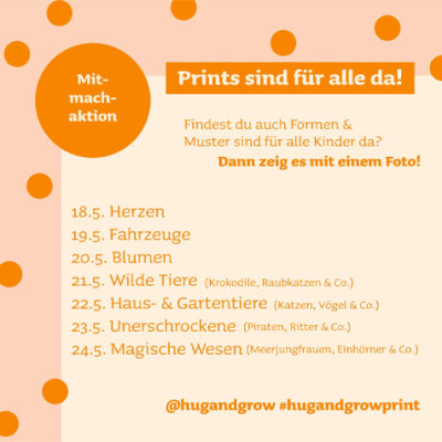 Instagram Challenge: Prints sind für alle Kinder da! #printssindfüralleda - Prints sind für alle da - Instagram Challenge