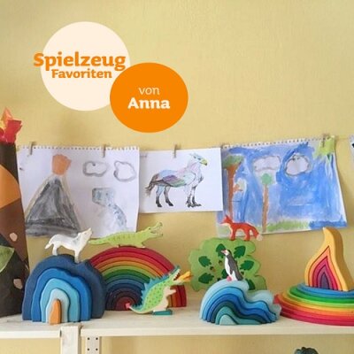 Verliebt in die Elemente: Die Spielzeug-Favoriten von Anna aus dem Laden-Team - Grimms Regenbogen + Holztiger Holzspielzeug