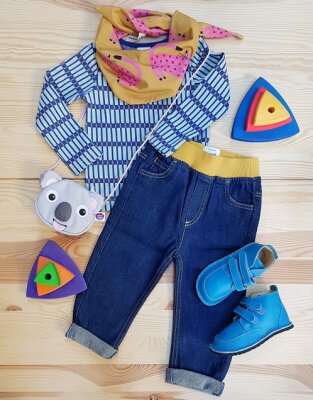 Kidsoutfit: Grafisch cool - Baba Kidswear Kinderkleidung - Herbst Kollektion!