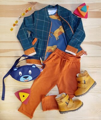Kidsoutfit: In die Farben des Herbstlaubs gehüllt - Herbst bei Baba Kidswear
