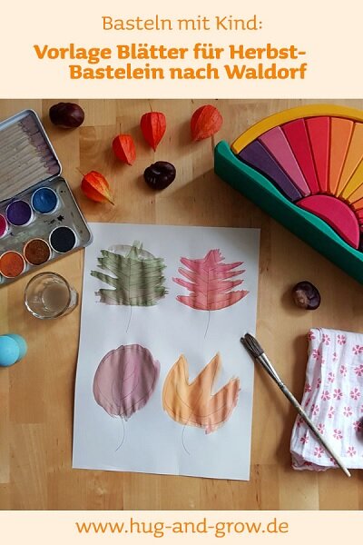DIY Windlicht mit Herbststimmung