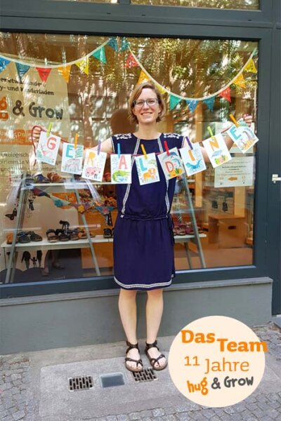 Mitarbeiterinnen bei Hug & Grow stellen sich vor