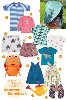 Unsere Favoriten für das große Sommercomeback [Fair Fashion Kids] - Unsere Sommer-Favoriten entdecken!