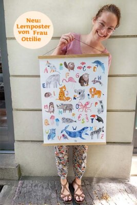 Ganz neu im Shop: Tolle Lernposter von Frau Ottilie - Lernposter von Frau Ottilie - Jetzt kaufen!