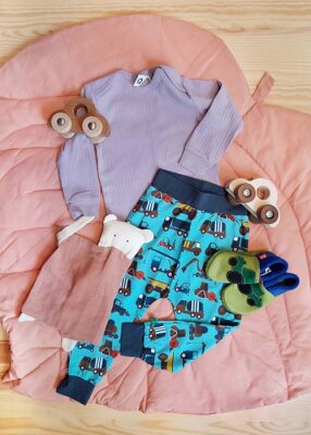 Kidsoutfit: #printssindfüralleda Fahrzeuge - Kinder-Outfit mit Fahrzeugen