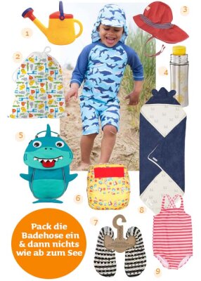 Urlaub Light: Alles für den See [nachhaltig &amp;amp; fair] - Badekleidung für Kinder - Nachhaltig &amp;amp; fair