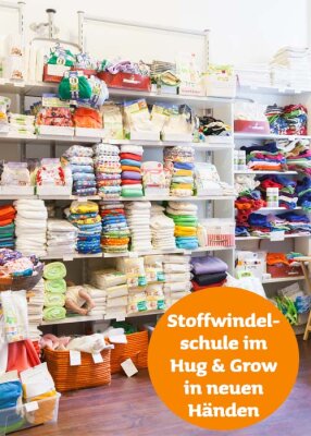 Die Stoffwindelschule in neuen Händen - Stoffwindelschule im Hug &amp;amp; Grow
