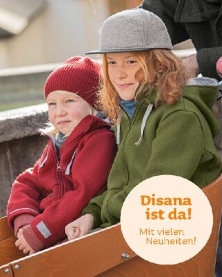 Disana ist da: Mit vielen Neuheiten für den Herbst &amp;amp; Winter 2021/2022 - Disana-Neuheiten für Herbst und Winter
