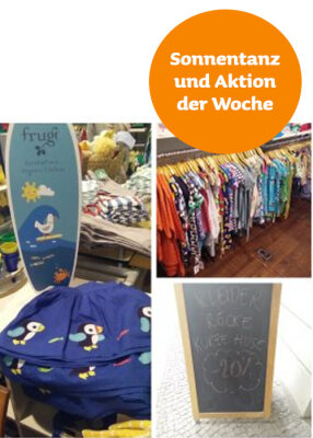 Sonnentanz und Aktion der Woche - Wo bleibt der Sommer? Jetzt Kleidung shoppen!
