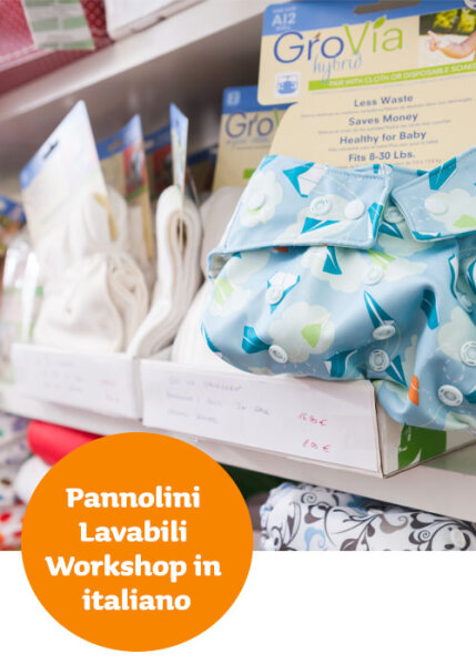 Stoffwindel-Workshop auf italienisch