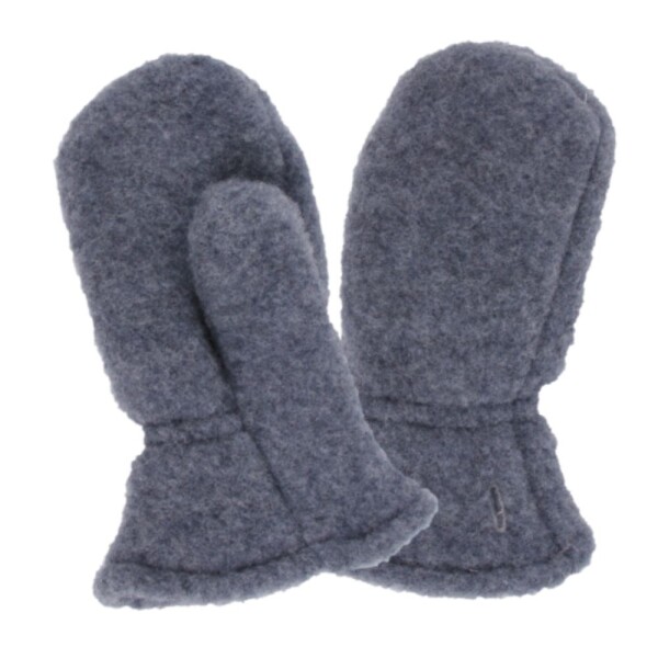Fäustlinge Wollfleece Anthrazit - 0