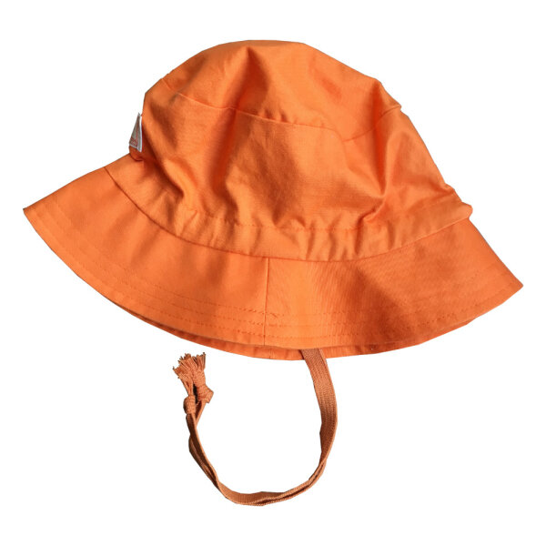 Fischerhut mit Tunnelzug orange UV40