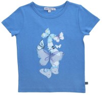 T-Shirt Druck Schmetterlinge - 146/152