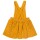 Polka Trägerkleid Cord gelb