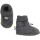 Wollfleece Schuhe Baby anthrazit - 80