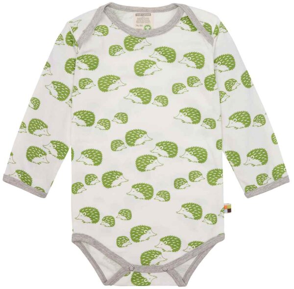 Body lang Igel grün  - 50/56