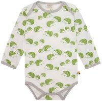 Body lang Igel gr&uuml;n  - 50/56