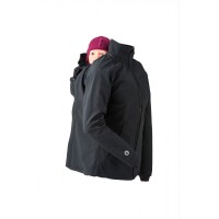 Softshell-Tragejacke Clickit Allrounder schwarz