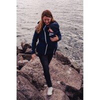 Softshell-Tragejacke Clickit Allrounder navy-ice