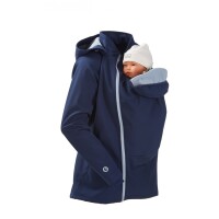 Softshell-Tragejacke Clickit Allrounder navy-ice