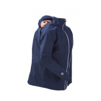 Softshell-Tragejacke Clickit Allrounder navy-ice