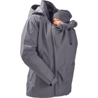 Regen-Tragejacke anthracite
