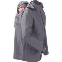 Regen-Tragejacke anthracite