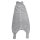 Schlafsack m. Fuß Baumwollfleece grau - 74/80