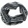 Strunzl Wolle Seide geringelt marine natur - 3