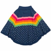 Strick-Poncho Moonbow - 86