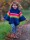 Strick-Poncho Moonbow - 86