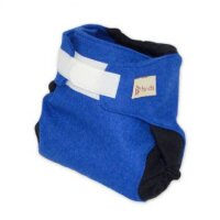Hu-da Woll-Klett&uuml;berhose jeans/anthrazit