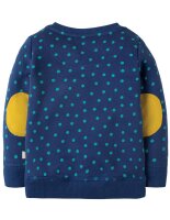 Jump About Pullover Elch blau