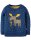 Jump About Pullover Elch blau