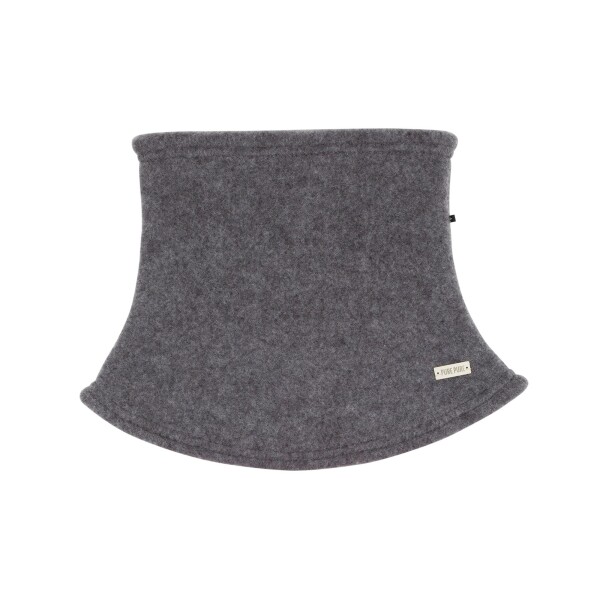 Schlupf-Schal Wollfleece schiefer-melange - 1