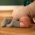 Stoppersocken Alpaka grey melange - 17-19