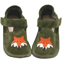 Barfu&szlig;sandale Corela Velours Fuchs - 19/20