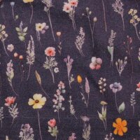 Wenderock Flanell Pferde Wildblumen - 104