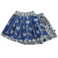 Wenderock Flanell Waldtiere Blumendruck - 104