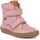 Barefoot Klettstiefel Winter Tex Nappa pink - 26