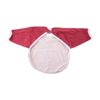 Langarml&auml;tzchen Frottee Soft maroon red