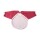 Langarmlätzchen Frottee Soft maroon red