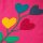 Shirt Langarm Herzchen Pink - 86