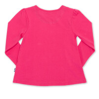 Shirt Langarm Herzchen Pink - 98